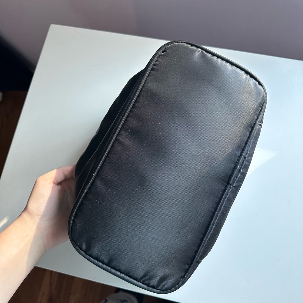 Black used makeup case